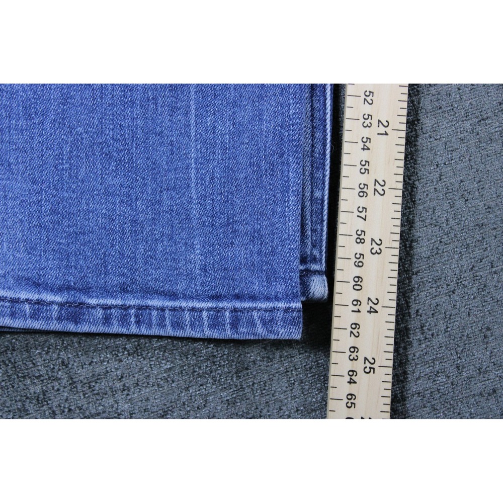 Quince Womens Straight Leg Jeans Medium Wash Blue Denim Size 29 Mid Rise - Picture 9 of 11